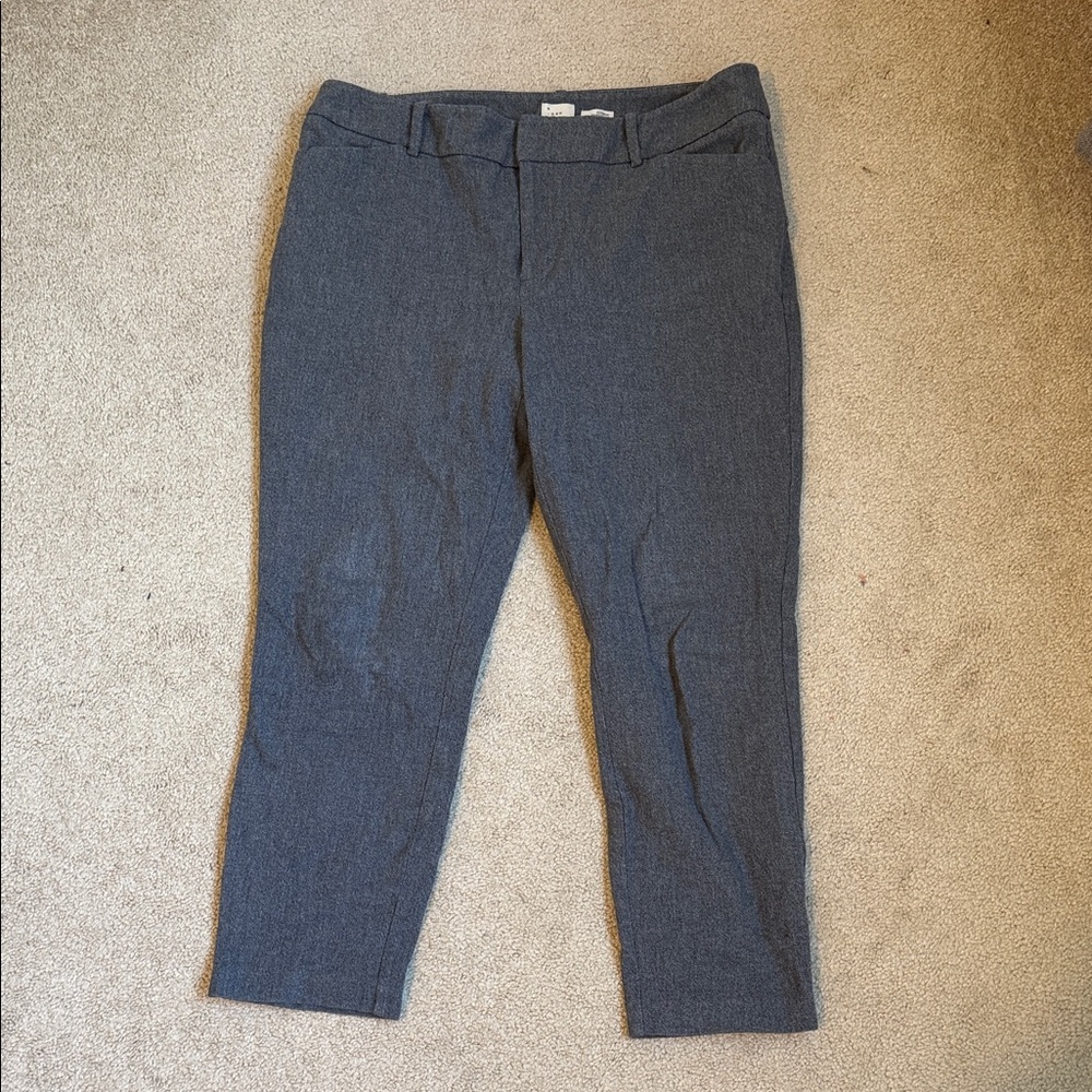 A New Day Heather Gray Dress Pants